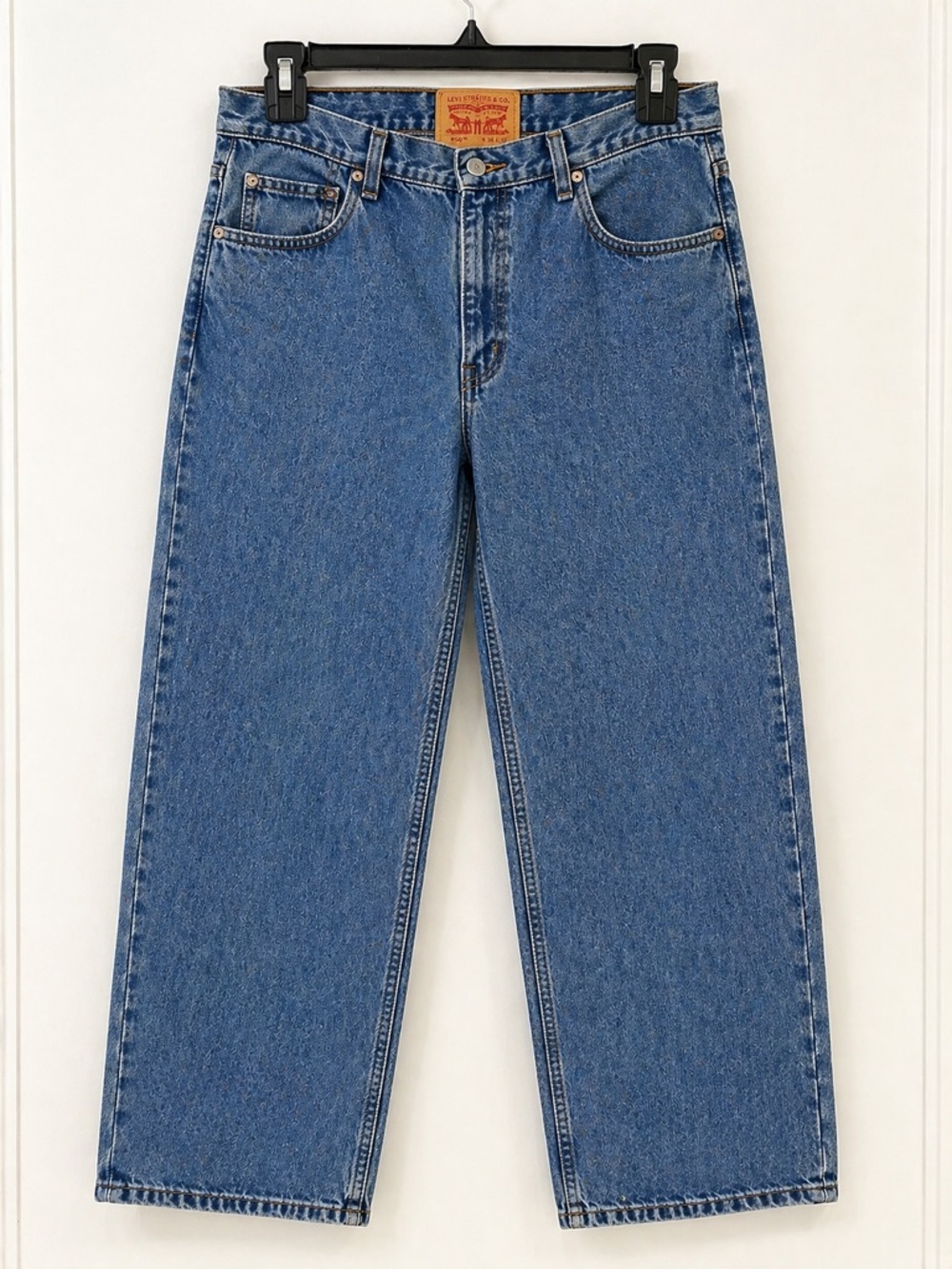 Levi's Blue Denim Jeans with Contrast Stitching